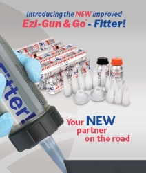 Ezi-Gun & Go - Fitter! - high modulus adhesive system.